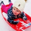 image:imageFURTALK Toddler Beanie Satin Lined Baby Boys Girls Winter Hats Pom Pom Beanies for KidsBeige