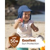 image:imageFURTALK Baby Sun Hat UV UPF 50 with Flap Ray Protection Toddler Infant Beach Hats for Boys Girls