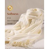 image:imageFURTALK Scarf for Women Winter Soft Warm Scarves Shawl and Wraps for Evening Dresses Wedding PartyCream