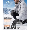 image:imageFURTALK Winter Gloves for Men Women Warm Gloves Touchscreen for Cold Weather Driving Cycling HikingBlackgrey
