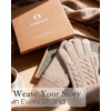image:imageFURTALK Winter Gloves for Women Touch Screen Thick Warm Ski Snow Gloves for Cold Weather 2 PairsBlackgrey