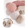 image:imageFURTALK Baby Winter Hat Pom Pom Beanie with Fleece Lined Toddler Warm CapWhitelight Khaki
