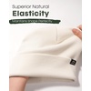 image:imageFURTALK 100 Merino Wool Beanie Hat for Men Women Warm Winter Hat Double Layer Knitted BeaniesBeige