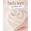 image:imageFURTALK Baby Toddler Winter Hat Fleece Lined Earflap Pom Beanie 2 PackWhitepink