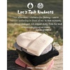 image:imageFURTALK Cuffed Beanie for Women Men with Embroidered Smiley Face PatchOatmeal
