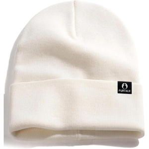 image:imageFURTALK 100 Merino Wool Beanie Hat for Men Women Warm Winter Hat Double Layer Knitted BeaniesBeige